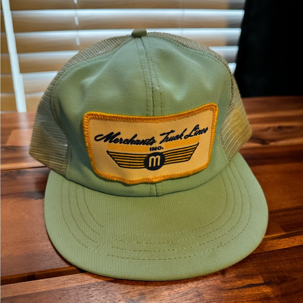 Vintage blue hat